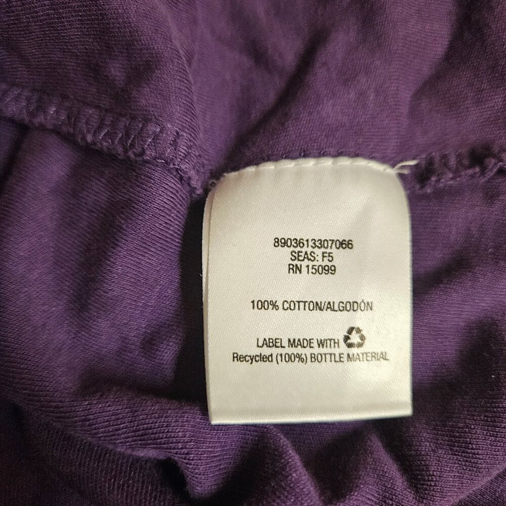 Laura Scott Ladies Purple Tank Tunic - Picture 6 of 7